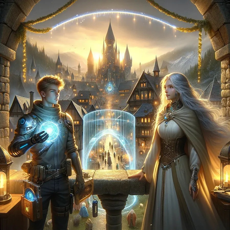 The Chronicles of Ben: The Time-Traveler and His Magical AI (Short Story)